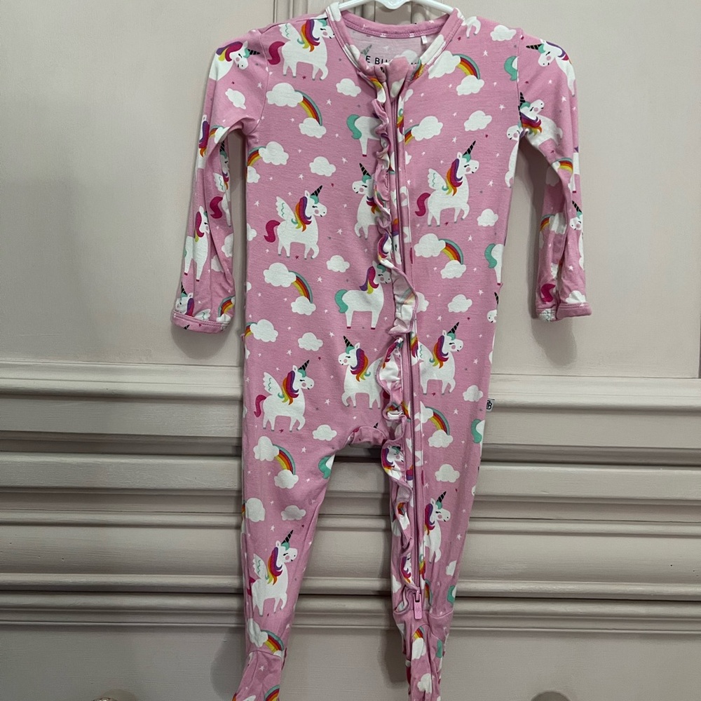 Bums & Roses Convertible Ruffle Romper 6-9 Months